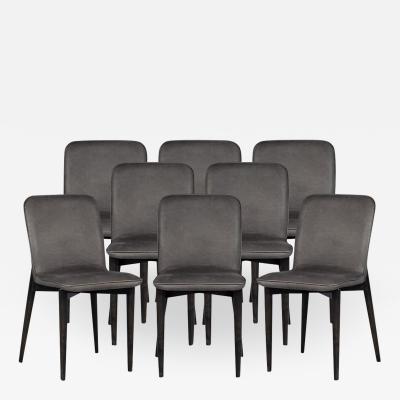 Set of 8 Carrocel Custom Brooklyn Dining Chairs