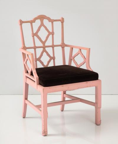 Set of 8 Chinese Chippendale Style Chairs