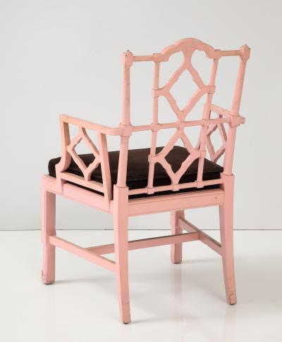 Set of 8 Chinese Chippendale Style Chairs