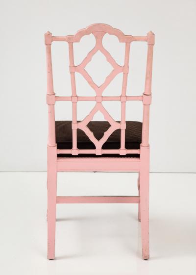 Set of 8 Chinese Chippendale Style Chairs