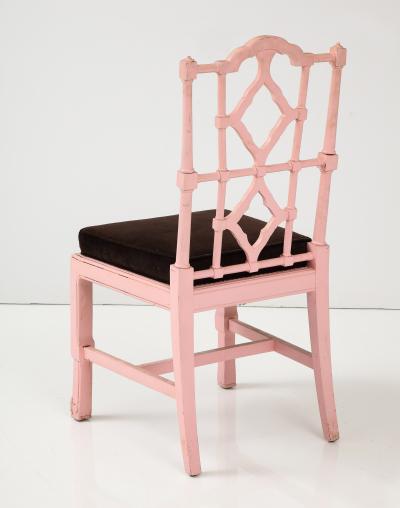 Set of 8 Chinese Chippendale Style Chairs