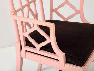 Set of 8 Chinese Chippendale Style Chairs