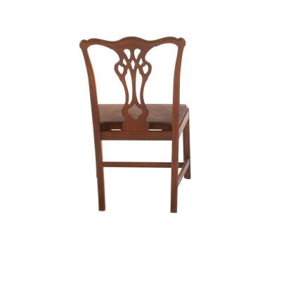 Set of 8 Chippendale Style Dining Chairs England c 1900