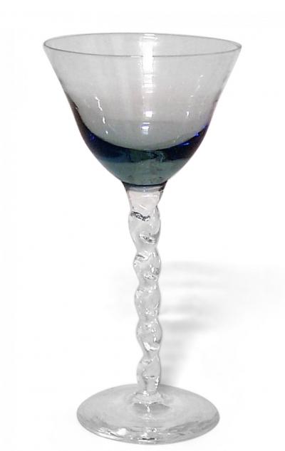 Set of 8 Color Crystal Wine Glasses
