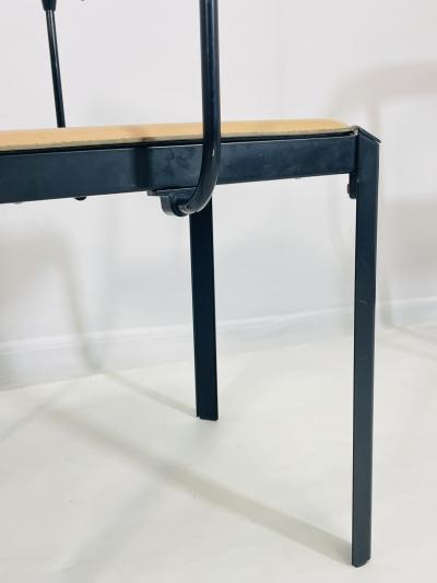 Set of 8 Dining Chairs by Giancarlo Vegni for Fasem Italy 1970s