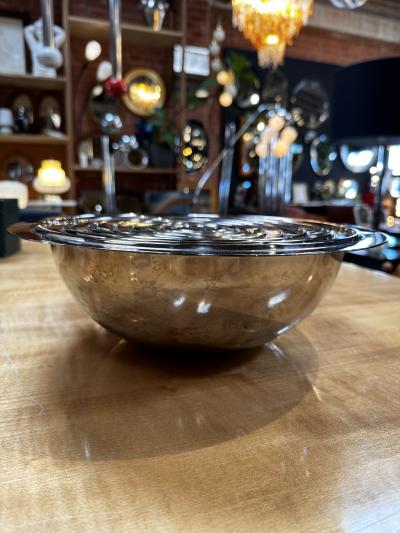 Set of 8 Italian Silver Decorative Bowls 1980s
