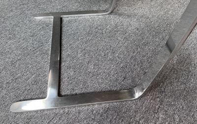 Set of 8 Mies Van Der Rohe for Knoll Flat Bar Brno Armchairs