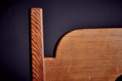 Set of 8 handcrafted Redwood Dining Chairs