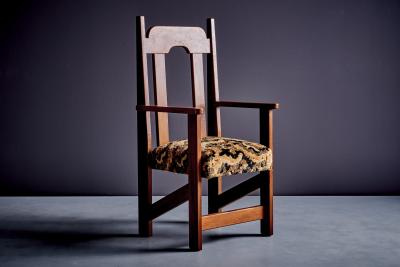 Set of 8 handcrafted Redwood Dining Chairs