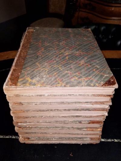 Set of 9 John Bull Annuals from 1820 to 1829