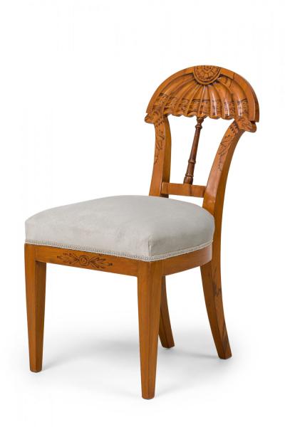 Set of 9 Josef Danhauser Biedermeier Viennese Dining Side Chairs