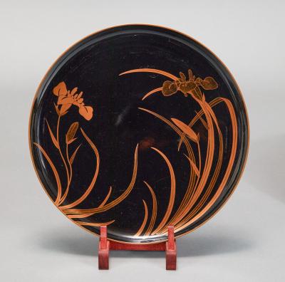 Set of 9 Lacquered Trays in Original Box