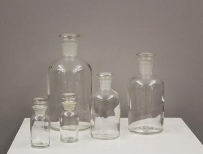 Set of Apothecary Bottles Jars
