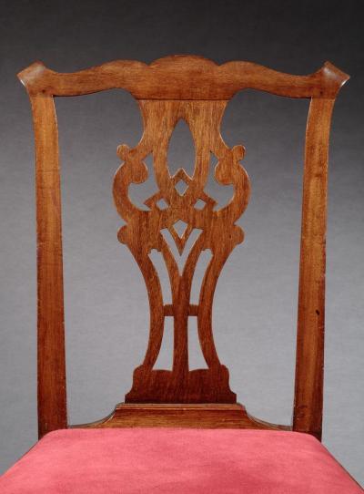 Set of Eight Chippendale Side Chairs