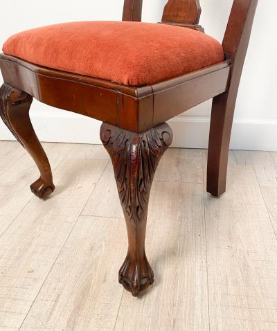 Set of Eight Chippendale Style Chairs