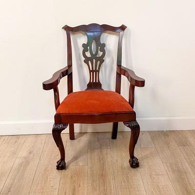 Set of Eight Chippendale Style Chairs