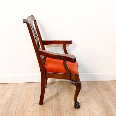 Set of Eight Chippendale Style Chairs