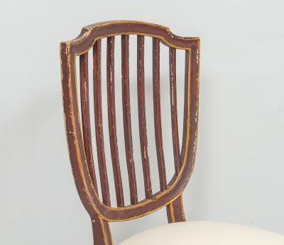 Set of Eight Dining Chairs in the Neoclassic Manner