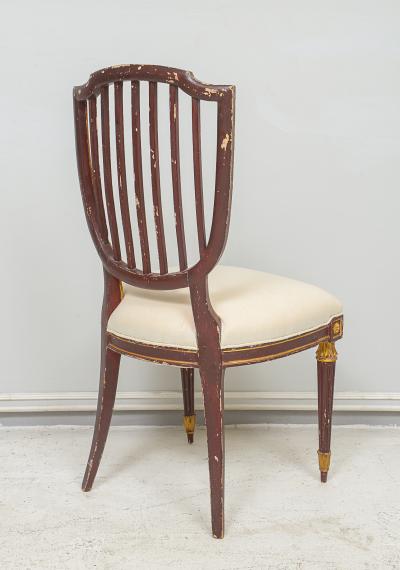 Set of Eight Dining Chairs in the Neoclassic Manner