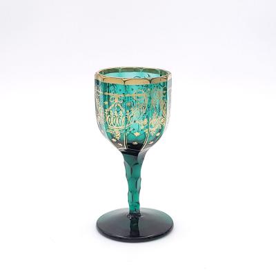 Set of Eight French Wine Glasses Late 18th Century