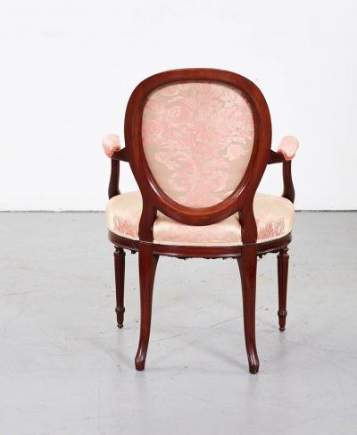 Set of Eight Georgian Style Armchairs