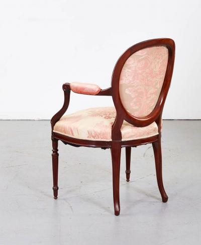 Set of Eight Georgian Style Armchairs
