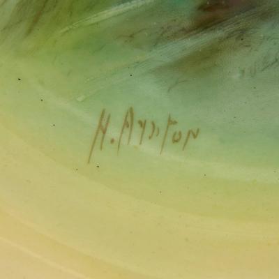 Set of Eight Royal Worcester Ichthyological porcelain plates