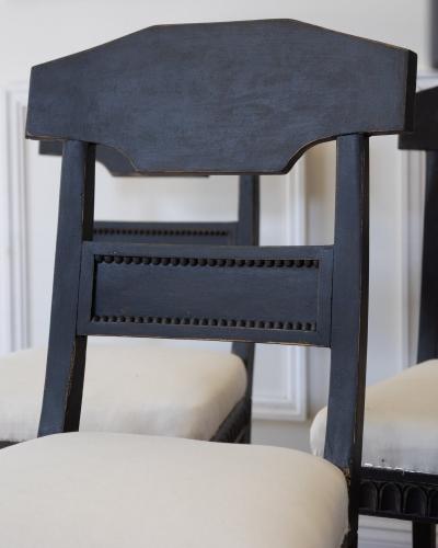 Set of Eight Swedish Chairs circa 1840