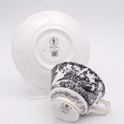 Set of Eight Teacups and Saucers