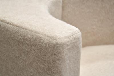 Set of Eight Upholstered Club Chairs Czechoslovakia 1970s