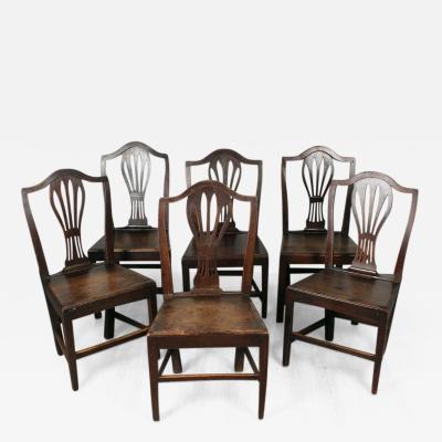 Set of English Country Chairs