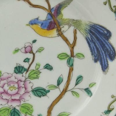 Set of English Victorian Porcelain Plates