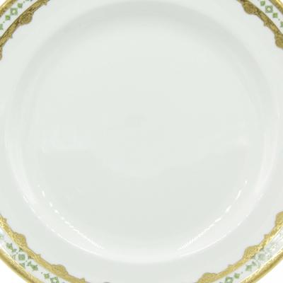 Set of English Victorian Porcelain Tiffany Dinner Plates