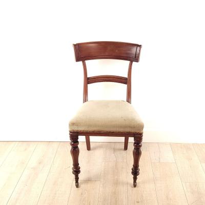 Set of Five English Regency Side Chairs circa 1820