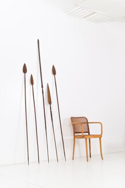 Set of Five Tribal Spears