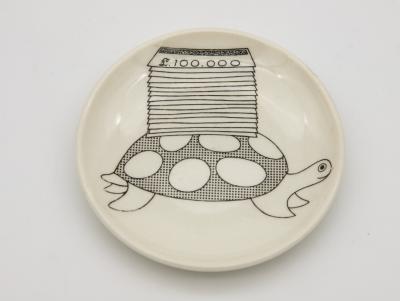 Set of Fornasetti Coasters Snails