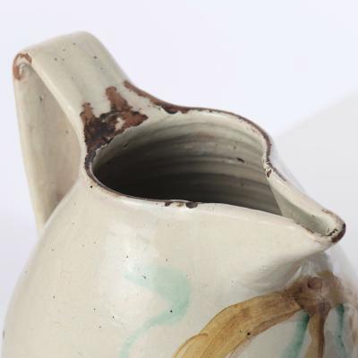 Set of Four 18th c Italian Majolica Jugs from Sicily