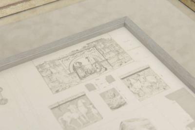 Set of Four Architectural Engravings in the Manner of Piranesi