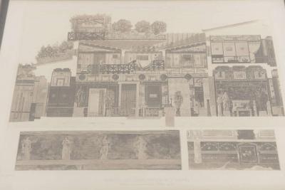 Set of Four Architectural Engravings in the Manner of Piranesi
