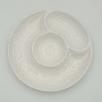 Set of Four Artichoke Plates U S A circa 1950