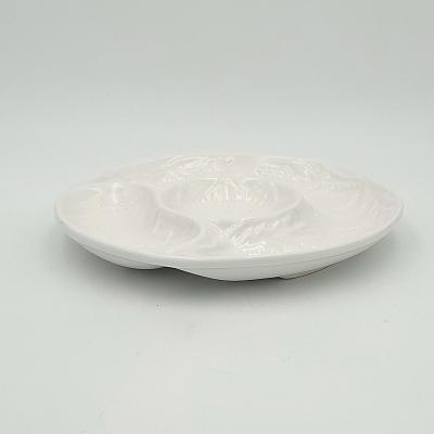 Set of Four Artichoke Plates U S A circa 1950