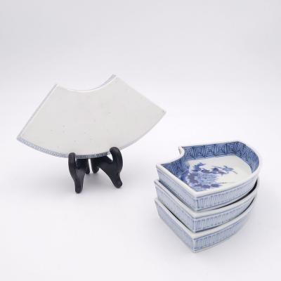 Set of Four Chinese Blue and White Sweetmeat Dishes circa 1880
