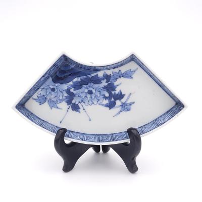 Set of Four Chinese Blue and White Sweetmeat Dishes circa 1880