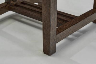 Set of Four Coconut Wood Bar Stools Europe Late 20th Century