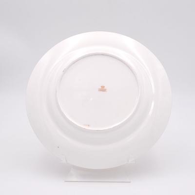 Set of Four Davenport Staffordshire Plates circa 1840