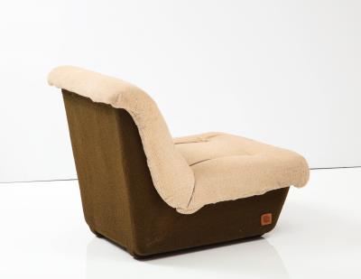 Set of Four Italian 1970s Lounge Chairs by Lev Lev