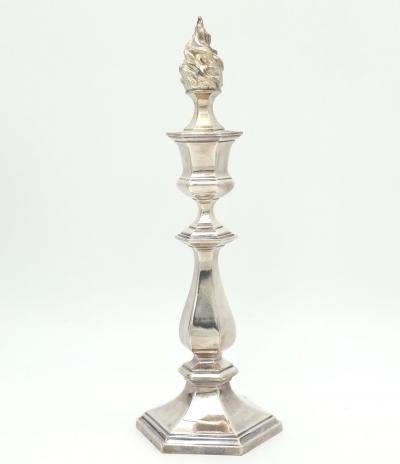 Set of Four Reed Barton Silver Plated Candlesticks U S A circa 1900