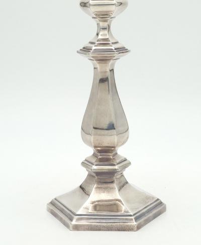 Set of Four Reed Barton Silver Plated Candlesticks U S A circa 1900