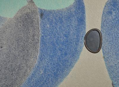 Set of Four Sliding Doors Fusuma Wading Cranes