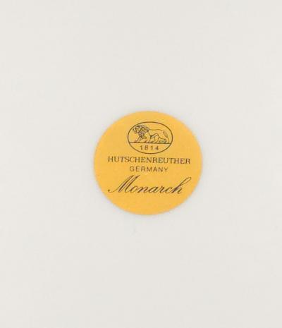 Set of Fourteen Hutschenreuther Dinner Plates Germany circa 1950